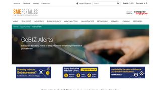 
                            11. GeBIZ Alerts | SME Portal