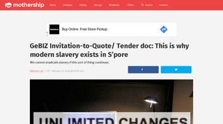 
                            5. GeBIZ Invitation-to-Quote/ Tender doc: This is why modern slavery ...