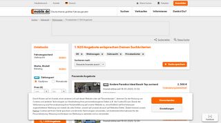 
                            4. Gebraucht Wohnwagen Privatanbieter Angebote bei mobile.de kaufen