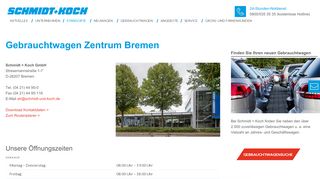 
                            7. Gebrauchtwagen Zentrum - Schmidt + Koch