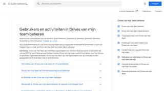 
                            3. Gebruikers en activiteiten in Drives van mijn team ... - Google Support