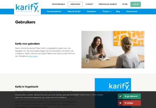 
                            3. Gebruikers - Karify - NL