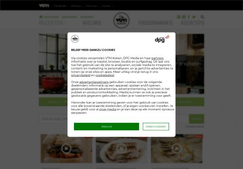 
                            5. Gebruikersaccount | VTM Koken