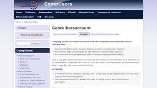 
                            8. Gebruikerslogin | CompUsers