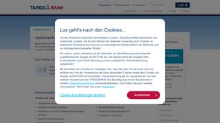 
                            6. gebührenfreie Kreditkarte | Kreditkarten der TARGOBANK