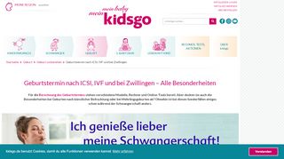 
                            12. Geburtstermin nach ICSI, IVF und bei Zwillingen: Alle Infos | kidsgo