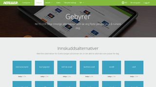 
                            13. Gebyrer - Neteller