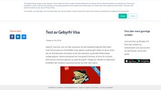 
                            13. Gebyrfri Visa test og anmeldelse - Payr