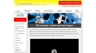 
                            3. GED Academy Online Learning Program - Essential Education