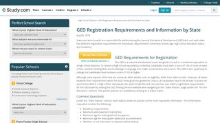 
                            4. GED Registration Requirements and Information by State - Study.com