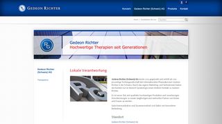
                            13. Gedeon Richter - Gedeon Richter (Schweiz) AG