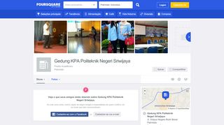 
                            13. Gedung KPA Politeknik Negeri Sriwijaya - Jl. Srijaya Negara Bukit ...