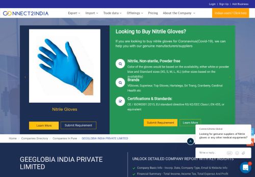 
                            2. GEEGLOBIA INDIA PRIVATE LIMITED - Company, registration details ...