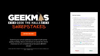 
                            7. geek the halls contest - Loot Crate