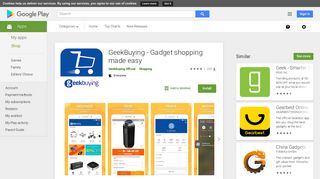 
                            8. GeekBuying - Gadget shopping made easy - Apps on Google Play