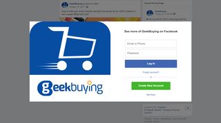 
                            8. GeekBuying - Sign in with your order number and spin the... | Facebook