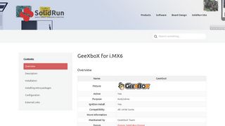 
                            4. GeeXboX for i.MX6 | SolidRun