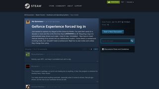 
                            12. Geforce Experience forced log in :: Hardware and Operating Systems ...