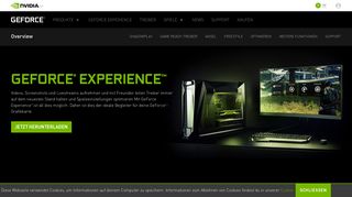 
                            2. GeForce Experience ist der Schlüssel zu erstklassigem PC-Gaming.