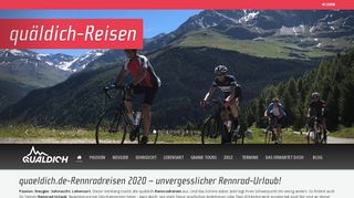 
                            5. Geführte Rennradreisen 2019 und sportlicher Rennrad ... - Quäldich.de