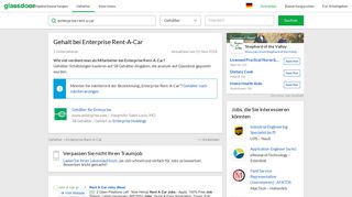 
                            12. Gehalt bei Enterprise Rent-A-Car | Glassdoor.de