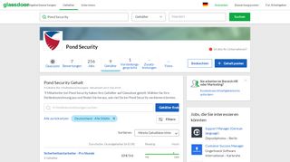 
                            6. Gehälter bei Pond Security | Glassdoor.de