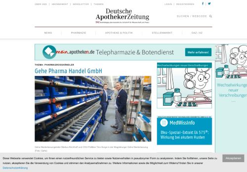 
                            7. Gehe Pharma Handel GmbH - Themen