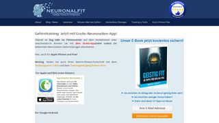 
                            4. Gehirntraining: Jetzt mit Gratis-Neuronation-App! - NeuronalFit