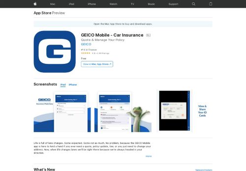 
                            9. GEICO Mobile - Car Insurance on the App Store - iTunes - Apple
