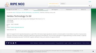 
                            10. Geidea Technology Co ltd - RIPE NCC