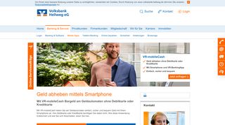 
                            13. Geld abheben mittels Smartphone - Volksbank Hellweg eG