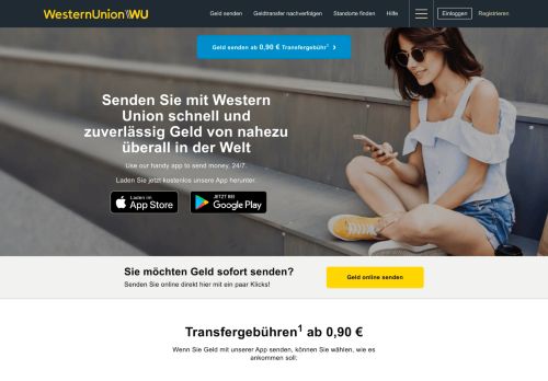 
                            2. Geld senden mit der Western Union App I Western Union Deutschland