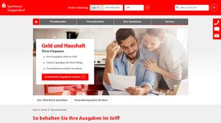 
                            8. Geld und Haushalt | Sparkasse Deggendorf