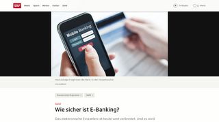 
                            13. Geld - Wie sicher ist E-Banking? - Kassensturz Espresso - SRF