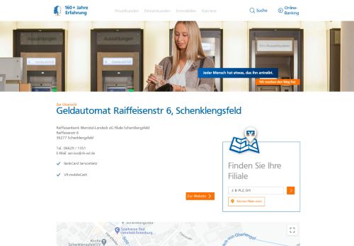 
                            8. Geldautomat Raiffeisenbank Werratal-Landeck eG Filiale ...