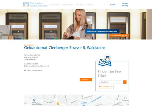 
                            6. Geldautomat VB Brandoberndorf eG,Cleeberger Strasse 6 ...