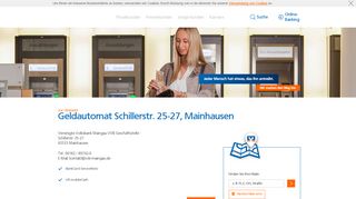 
                            12. Geldautomat Vereinigte Volksbank Maingau VVB Geschäftsstelle ...