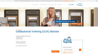 
                            5. Geldautomat Vereinigte Volksbank Münster eG,Yorkring 22/24 ...