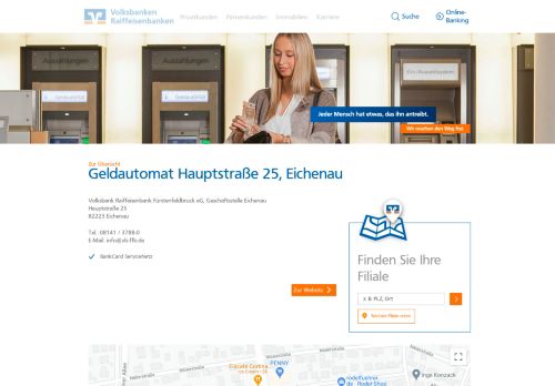 
                            9. Geldautomat Volksbank Raiffeisenbank Fürstenfeldbruck eG ...