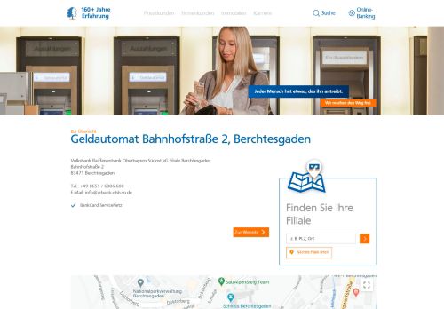 
                            7. Geldautomat Volksbank Raiffeisenbank Oberbayern Südost eG Filiale ...