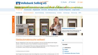 
                            4. Geldautomatensuche weltweit - Volksbank Solling eG