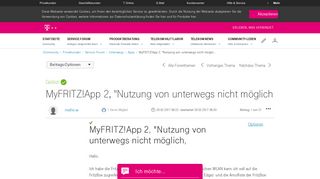 
                            11. Gelöst: Community | MyFRITZ!App 2, 