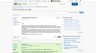 
                            4. Gelöst: Ebaymitglied droht mit Abmahnung - eBay Community