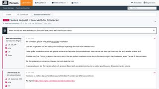 
                            12. Gelöst - Feature Request = Basic Auth für Connector | Supportforum ...