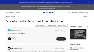 
                            8. Gelöst: Fernseher verbindet sich nicht mit dem wlan – Seite 2 ...