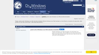 
                            4. [gelöst] gmail unter Windows Live Mail abrufen/einstellen - Dr ...