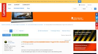 
                            7. Gelöst: Hintergrundbild und Anmeldebild ändern Yoga 10 HD+ Android ...