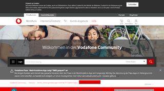 
                            12. Gelöst: Kein Kabel Login möglich ! - Vodafone Community