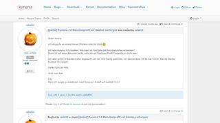 
                            2. [gelöst] Kunena 1.6 Benutzerprofil vor Gästen verbergen - Forum ...