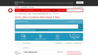 
                            12. Gelöst: Mein Vodafone löschen - Vodafone Community